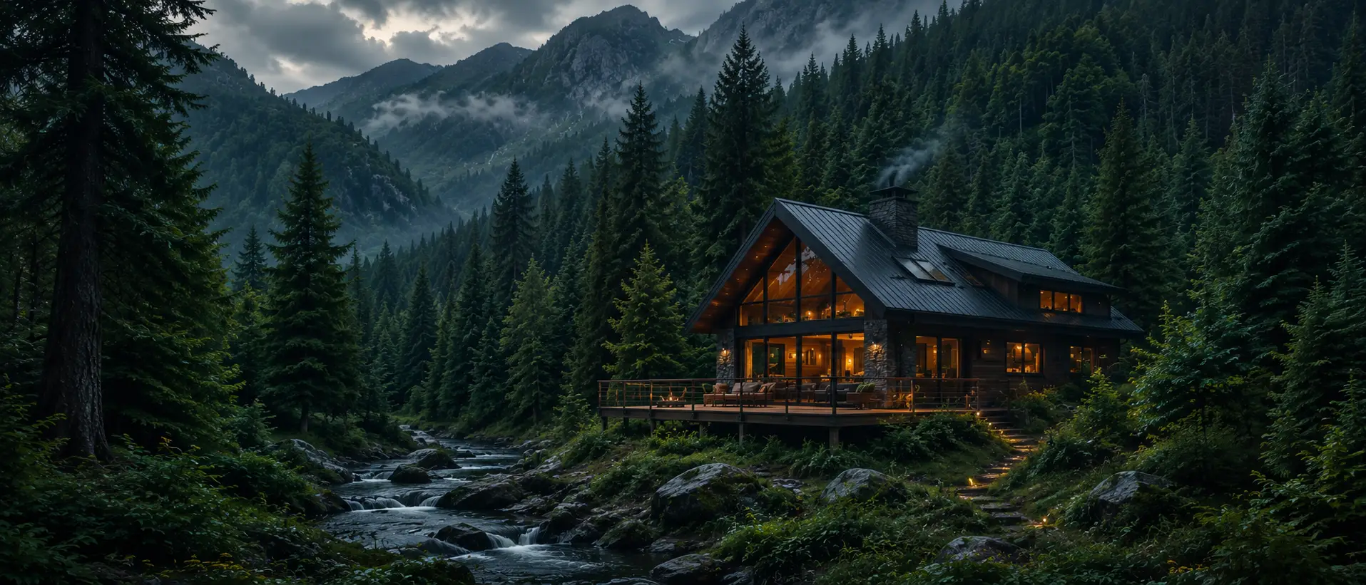 Cabin Night
